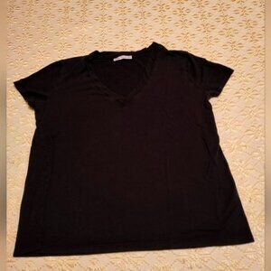 Black Zara V-Neck t-shirt
